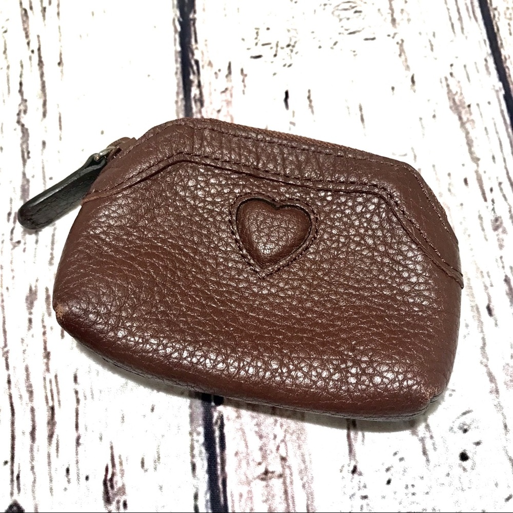 Authentic Brighton Leather Coin Purse Bag